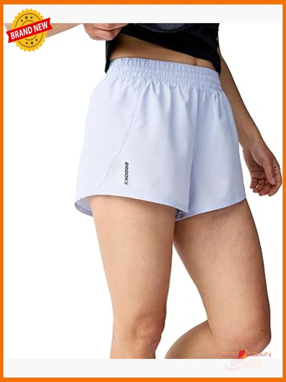Lightweight Breathable Running Shorts with Liner, 3" Inseam Pockets